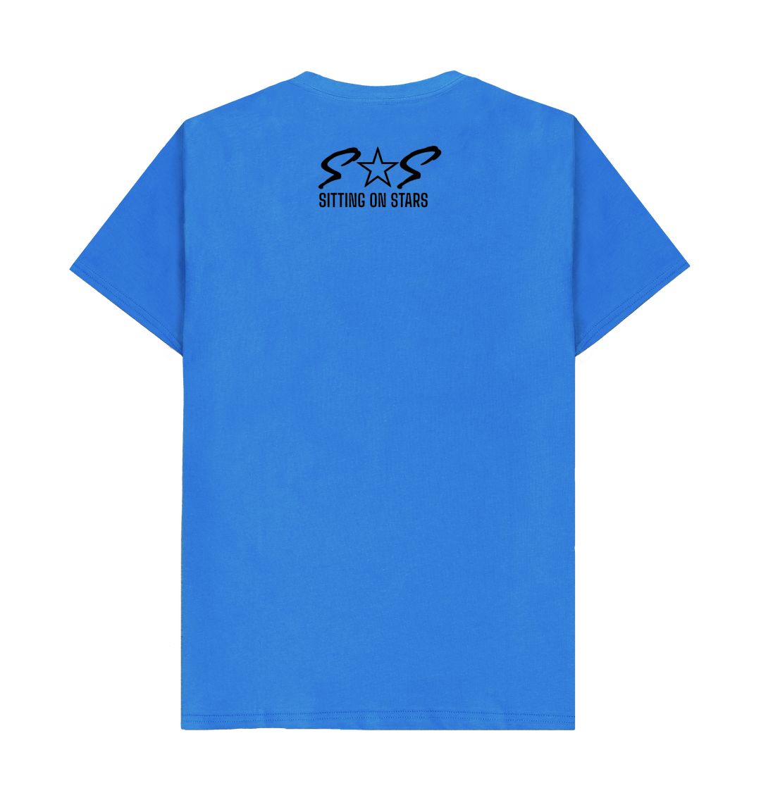 Bright Blue Mans T-Shirt 1.0