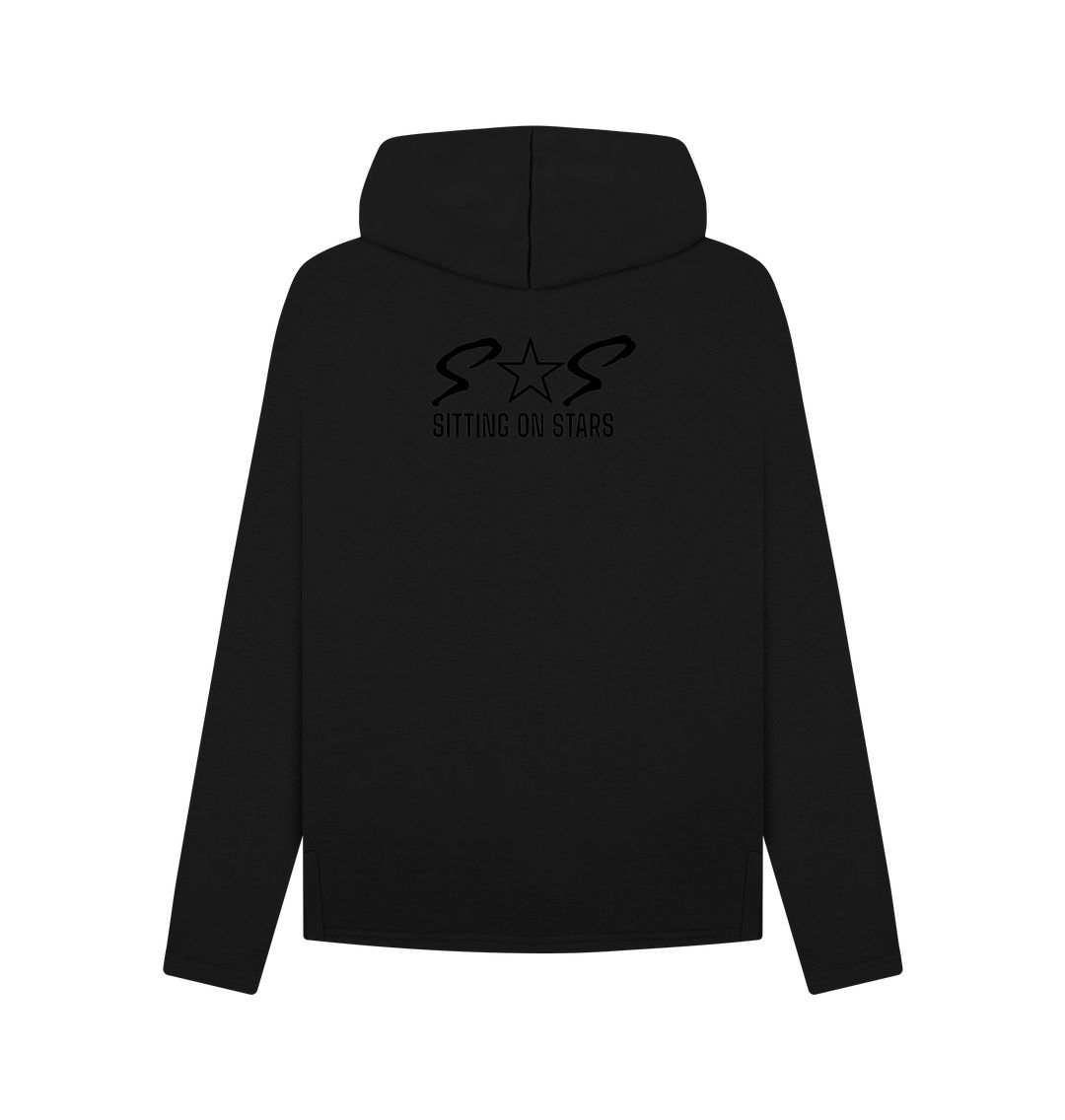 Black Women's Relaxed Fit Hoodie