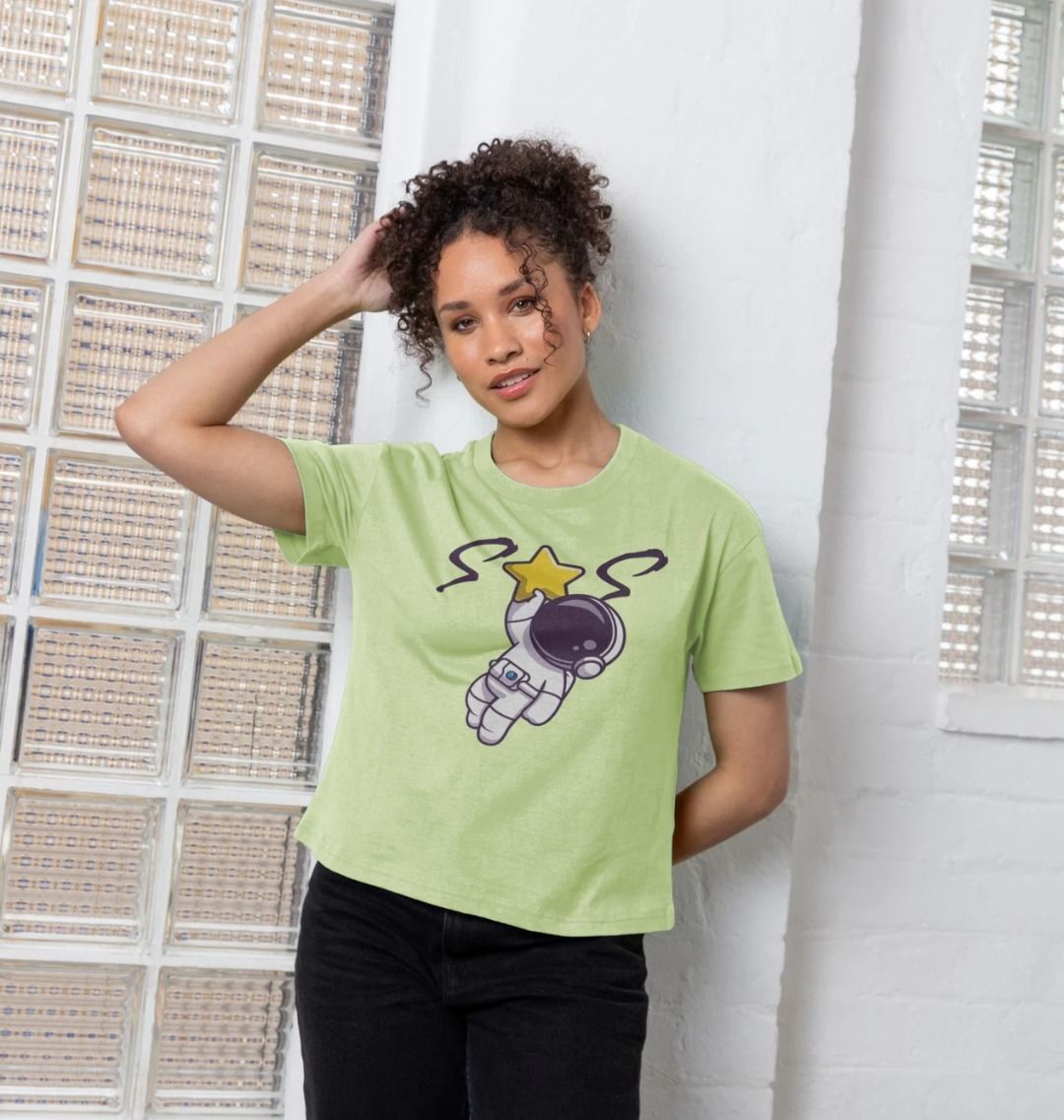 Space Man 23 Women's Boxy Tee