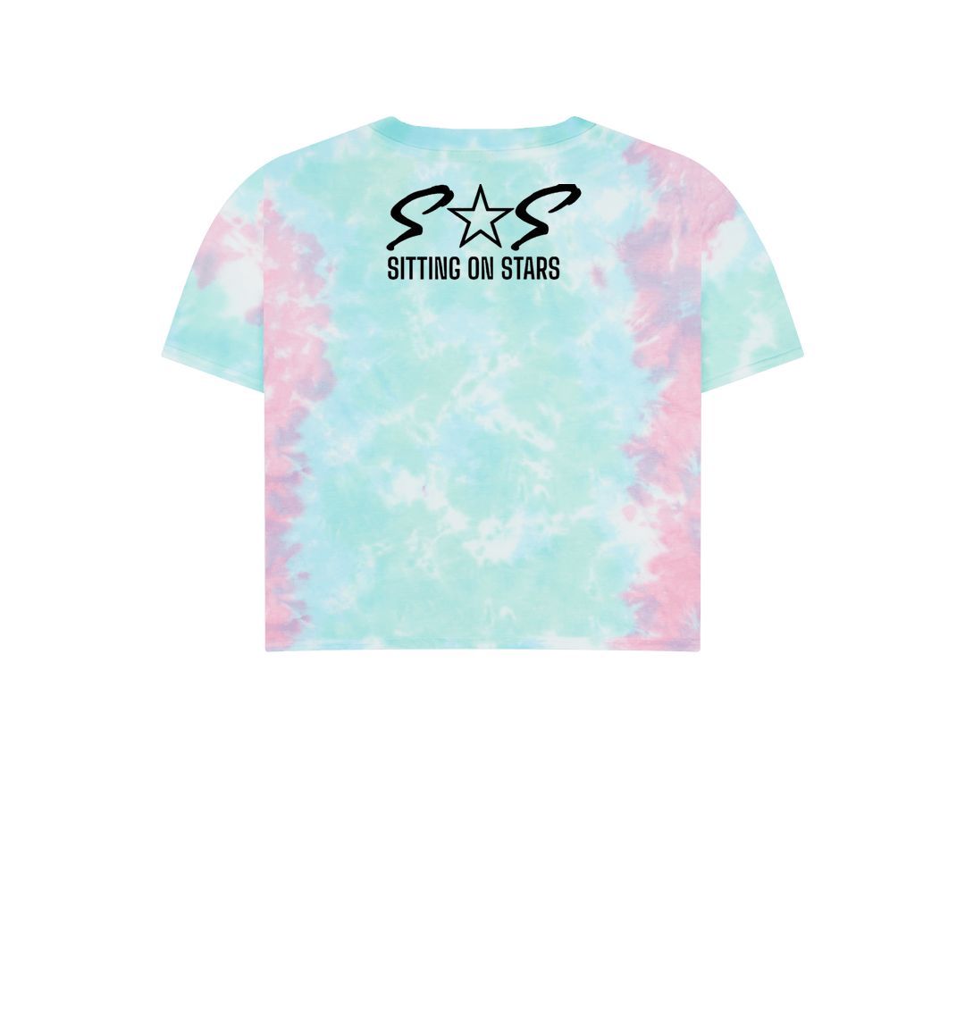 Pastel Tie Dye Women's Boxy Tee