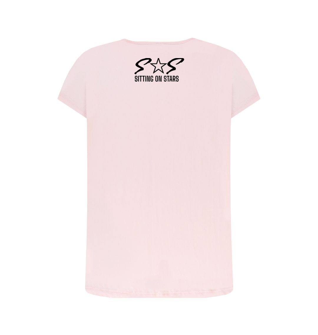 Pink Women Crew Neck Tee