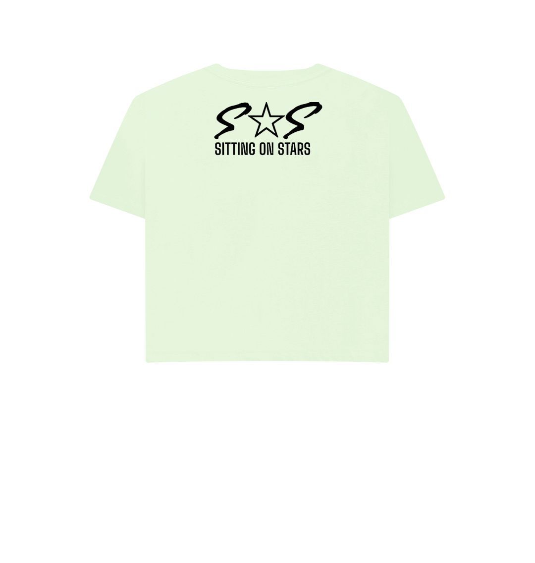 Pastel Green Women's Boxy Tee