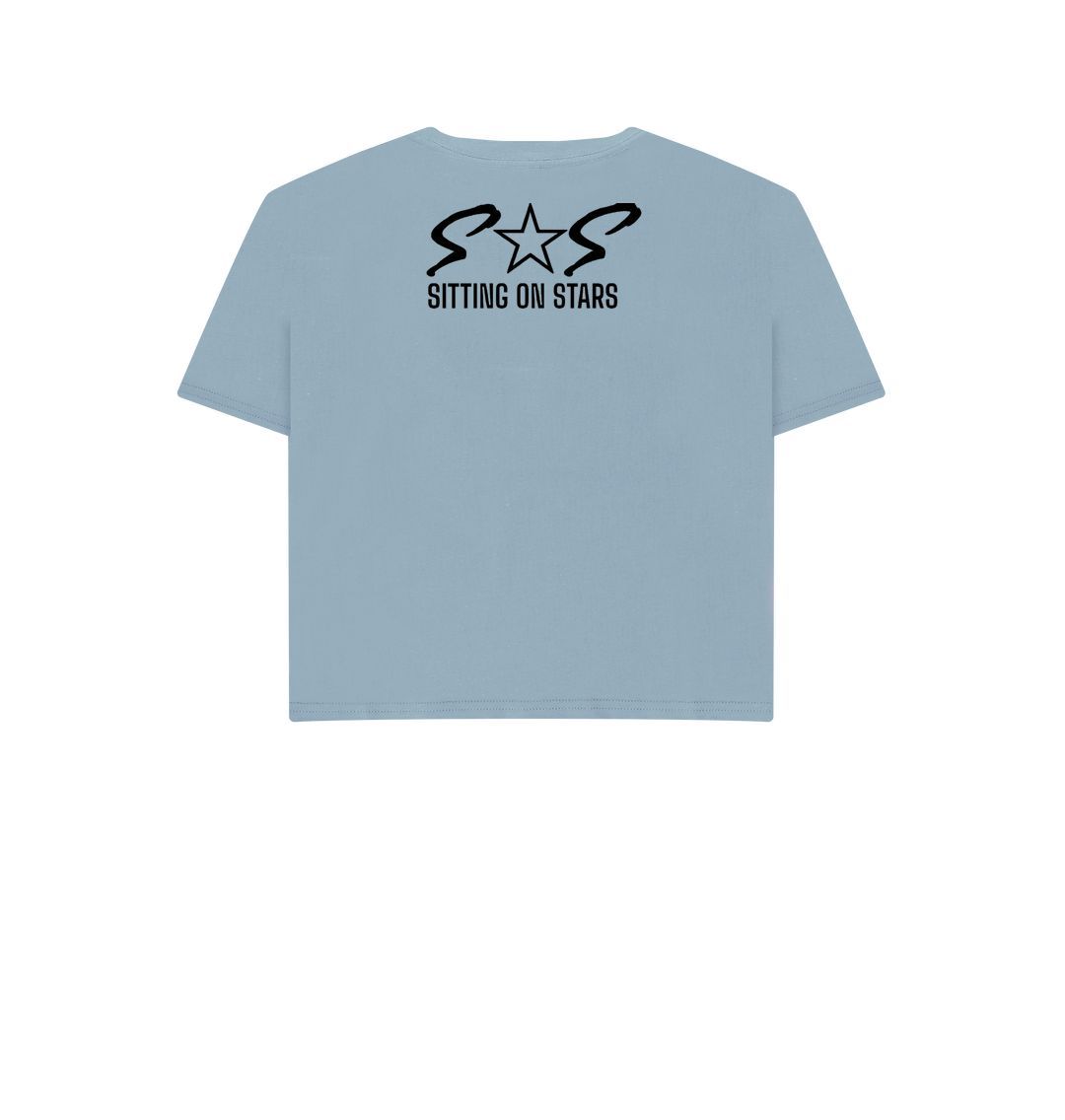 Stone Blue Women's Boxy Tee