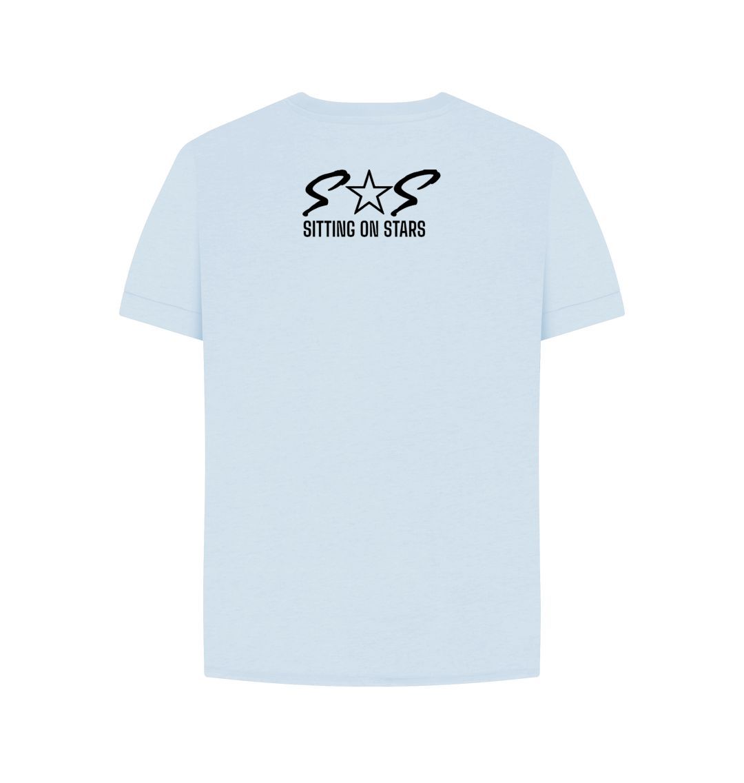 Sky Blue Women's Relaxed Fit Tee 1.0